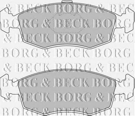 Borg & beck BBP1748 Klocki hamulcowe, zestaw BBP1748: Dobra cena w Polsce na 2407.PL - Kup Teraz!