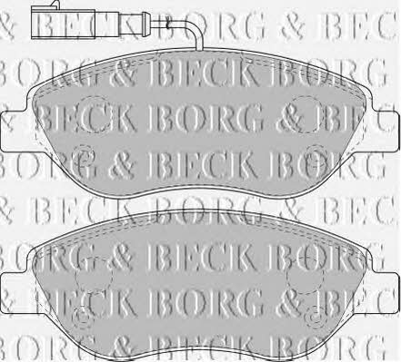 Borg & beck BBP1754 Гальмівні колодки, комплект BBP1754: Приваблива ціна - Купити у Польщі на 2407.PL!