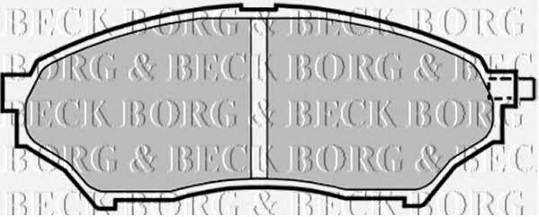 Borg & beck BBP1759 Гальмівні колодки, комплект BBP1759: Приваблива ціна - Купити у Польщі на 2407.PL!