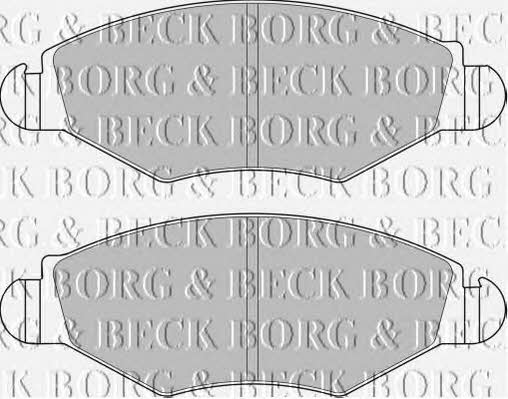 Borg & beck BBP1762 Scheibenbremsbeläge, Set BBP1762: Kaufen Sie zu einem guten Preis in Polen bei 2407.PL!