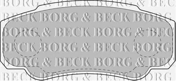 Borg & beck BBP1763 Klocki hamulcowe, zestaw BBP1763: Dobra cena w Polsce na 2407.PL - Kup Teraz!