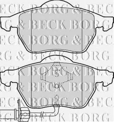 Borg & beck BBP1766 Klocki hamulcowe, zestaw BBP1766: Dobra cena w Polsce na 2407.PL - Kup Teraz!