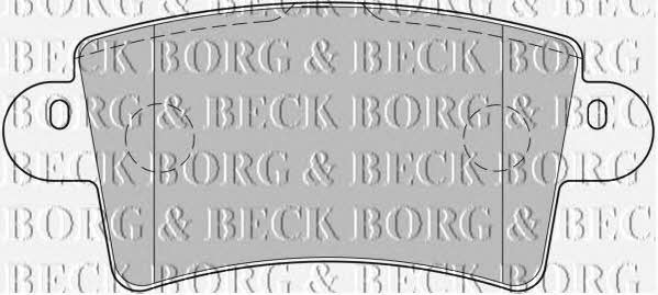 Borg & beck BBP1773 Гальмівні колодки, комплект BBP1773: Приваблива ціна - Купити у Польщі на 2407.PL!