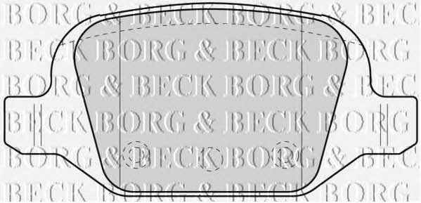Borg & beck BBP1775 Тормозные колодки дисковые, комплект BBP1775: Отличная цена - Купить в Польше на 2407.PL!