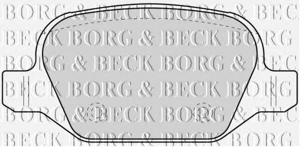 Borg & beck BBP1776 Тормозные колодки дисковые, комплект BBP1776: Купить в Польше - Отличная цена на 2407.PL!