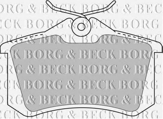 Borg & beck BBP1778 Brake Pad Set, disc brake BBP1778: Buy near me in Poland at 2407.PL - Good price!