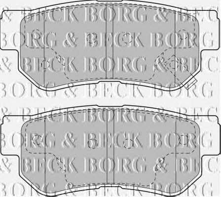 Borg & beck BBP1787 Brake Pad Set, disc brake BBP1787: Buy near me in Poland at 2407.PL - Good price!