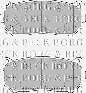 Borg & beck BBP1793 Klocki hamulcowe, zestaw BBP1793: Dobra cena w Polsce na 2407.PL - Kup Teraz!