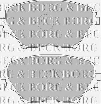 Borg & beck BBP1803 Klocki hamulcowe, zestaw BBP1803: Dobra cena w Polsce na 2407.PL - Kup Teraz!