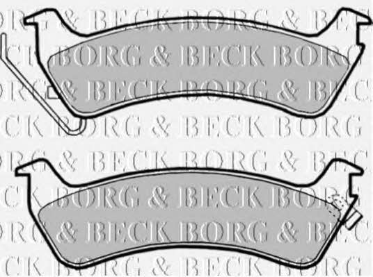 Borg & beck BBP1809 Гальмівні колодки, комплект BBP1809: Приваблива ціна - Купити у Польщі на 2407.PL!
