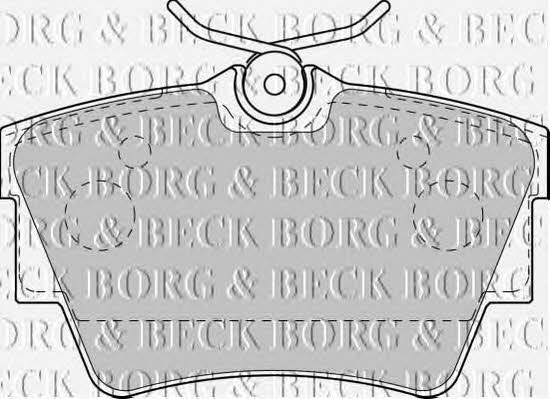 Borg & beck BBP1813 Brake Pad Set, disc brake BBP1813: Buy near me in Poland at 2407.PL - Good price!