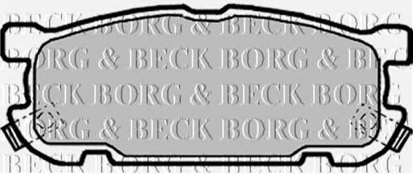 Borg & beck BBP1818 Гальмівні колодки, комплект BBP1818: Приваблива ціна - Купити у Польщі на 2407.PL!