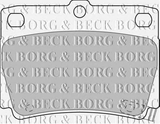 Borg & beck BBP1819 Klocki hamulcowe, zestaw BBP1819: Dobra cena w Polsce na 2407.PL - Kup Teraz!