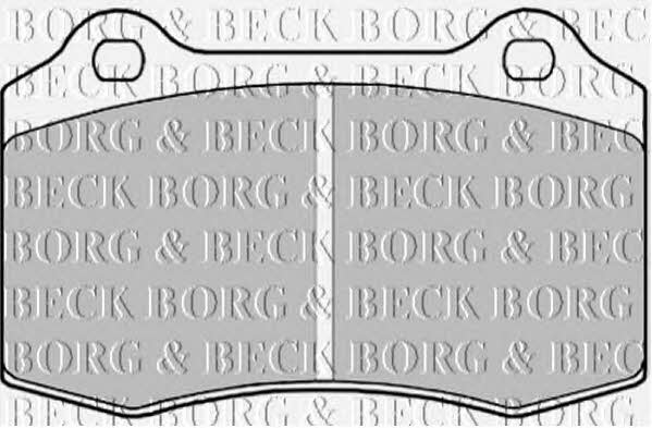 Borg & beck BBP1823 Brake Pad Set, disc brake BBP1823: Buy near me in Poland at 2407.PL - Good price!