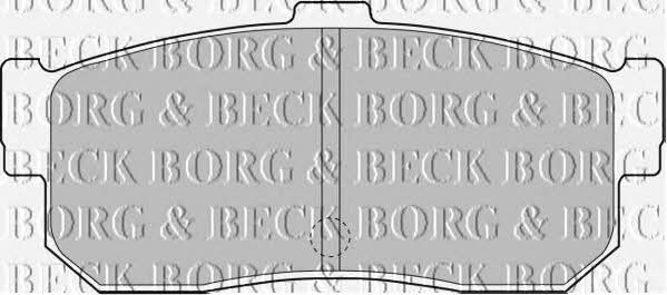 Borg & beck BBP1834 Klocki hamulcowe, zestaw BBP1834: Dobra cena w Polsce na 2407.PL - Kup Teraz!