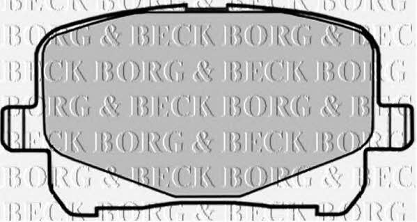 Borg & beck BBP1835 Klocki hamulcowe, zestaw BBP1835: Dobra cena w Polsce na 2407.PL - Kup Teraz!