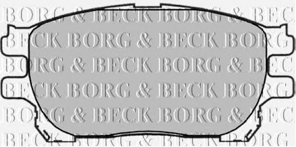 Borg & beck BBP1836 Klocki hamulcowe, zestaw BBP1836: Dobra cena w Polsce na 2407.PL - Kup Teraz!