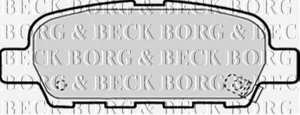 Borg & beck BBP1839 Гальмівні колодки, комплект BBP1839: Приваблива ціна - Купити у Польщі на 2407.PL!