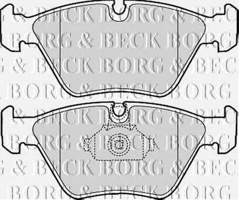 Borg & beck BBP1843 Brake Pad Set, disc brake BBP1843: Buy near me in Poland at 2407.PL - Good price!