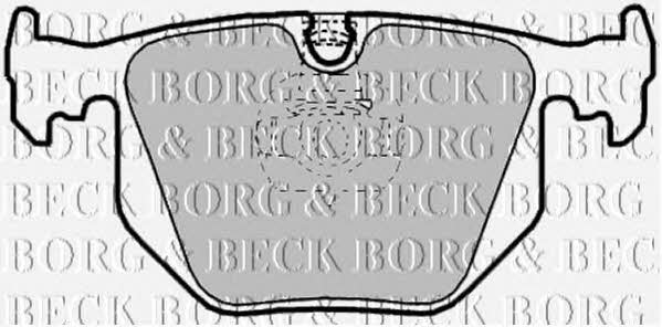 Borg & beck BBP1844 Klocki hamulcowe, zestaw BBP1844: Dobra cena w Polsce na 2407.PL - Kup Teraz!