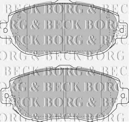 Borg & beck BBP1848 Klocki hamulcowe, zestaw BBP1848: Dobra cena w Polsce na 2407.PL - Kup Teraz!