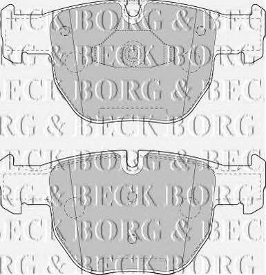Borg & beck BBP1853 Klocki hamulcowe, zestaw BBP1853: Atrakcyjna cena w Polsce na 2407.PL - Zamów teraz!