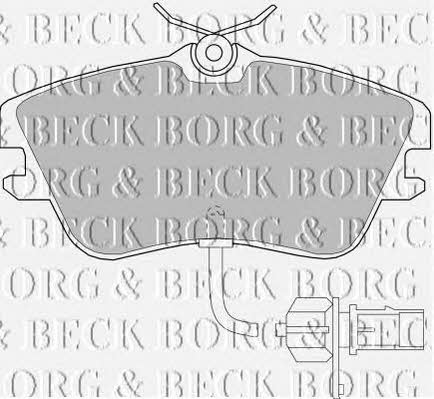 Borg & beck BBP1856 Klocki hamulcowe, zestaw BBP1856: Dobra cena w Polsce na 2407.PL - Kup Teraz!