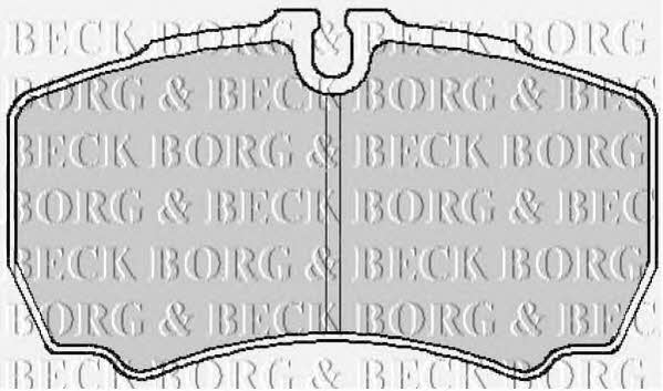 Borg & beck BBP1863 Klocki hamulcowe, zestaw BBP1863: Dobra cena w Polsce na 2407.PL - Kup Teraz!