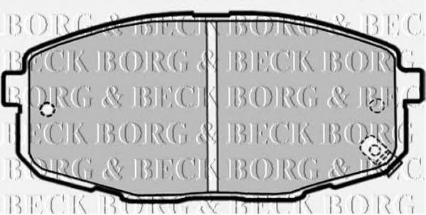 Borg & beck BBP1868 Klocki hamulcowe, zestaw BBP1868: Dobra cena w Polsce na 2407.PL - Kup Teraz!