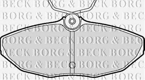 Borg & beck BBP1870 Klocki hamulcowe, zestaw BBP1870: Dobra cena w Polsce na 2407.PL - Kup Teraz!