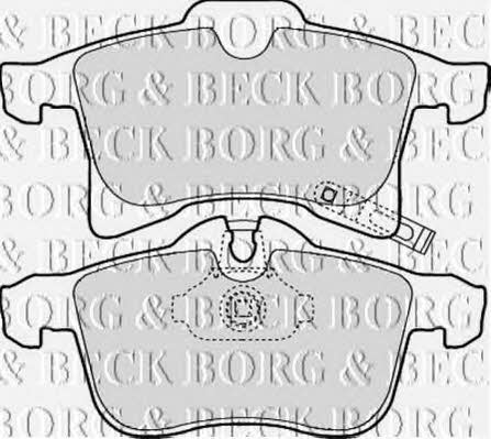 Borg & beck BBP1875 Brake Pad Set, disc brake BBP1875: Buy near me in Poland at 2407.PL - Good price!