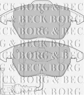Borg & beck BBP1876 Гальмівні колодки, комплект BBP1876: Приваблива ціна - Купити у Польщі на 2407.PL!