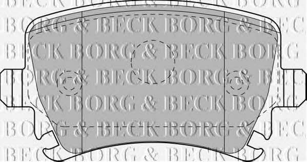 Borg & beck BBP1877 Гальмівні колодки, комплект BBP1877: Приваблива ціна - Купити у Польщі на 2407.PL!