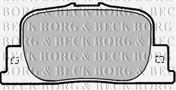 Borg & beck BBP1878 Klocki hamulcowe, zestaw BBP1878: Dobra cena w Polsce na 2407.PL - Kup Teraz!