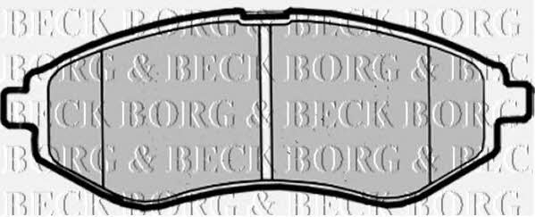 Borg & beck BBP1879 Гальмівні колодки, комплект BBP1879: Приваблива ціна - Купити у Польщі на 2407.PL!