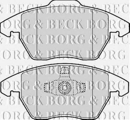 Borg & beck BBP1888 Brake Pad Set, disc brake BBP1888: Buy near me in Poland at 2407.PL - Good price!