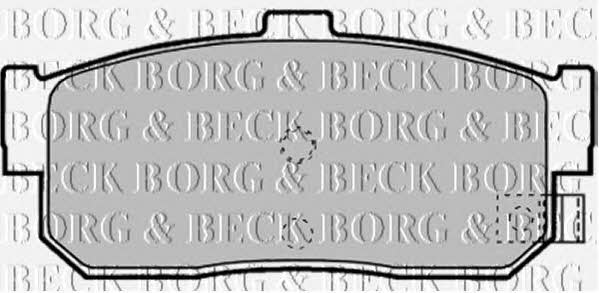 Borg & beck BBP1895 Klocki hamulcowe, zestaw BBP1895: Dobra cena w Polsce na 2407.PL - Kup Teraz!