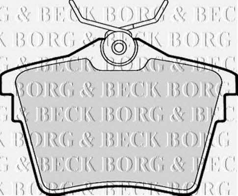 Borg & beck BBP1899 Brake Pad Set, disc brake BBP1899: Buy near me in Poland at 2407.PL - Good price!