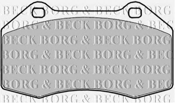 Borg & beck BBP1909 Гальмівні колодки, комплект BBP1909: Приваблива ціна - Купити у Польщі на 2407.PL!