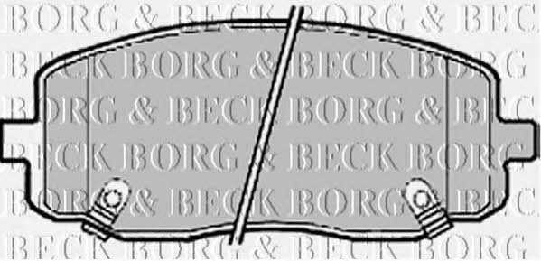 Borg & beck BBP1910 Scheibenbremsbeläge, Set BBP1910: Kaufen Sie zu einem guten Preis in Polen bei 2407.PL!