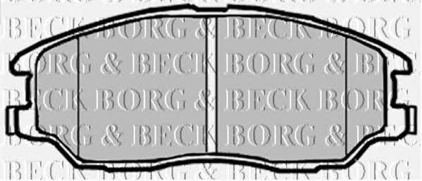 Borg & beck BBP1912 Brake Pad Set, disc brake BBP1912: Buy near me in Poland at 2407.PL - Good price!