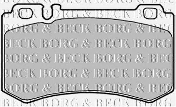 Borg & beck BBP1916 Klocki hamulcowe, zestaw BBP1916: Dobra cena w Polsce na 2407.PL - Kup Teraz!