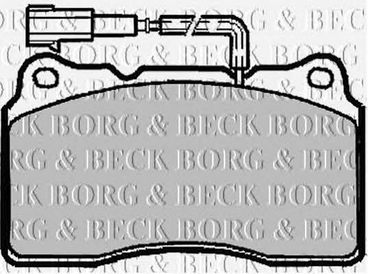 Borg & beck BBP1918 Тормозные колодки дисковые, комплект BBP1918: Отличная цена - Купить в Польше на 2407.PL!