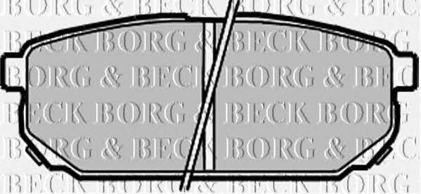 Borg & beck BBP1925 Klocki hamulcowe, zestaw BBP1925: Dobra cena w Polsce na 2407.PL - Kup Teraz!
