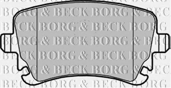 Borg & beck BBP1930 Тормозные колодки дисковые, комплект BBP1930: Отличная цена - Купить в Польше на 2407.PL!