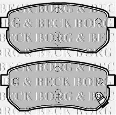 Borg & beck BBP1932 Klocki hamulcowe, zestaw BBP1932: Dobra cena w Polsce na 2407.PL - Kup Teraz!