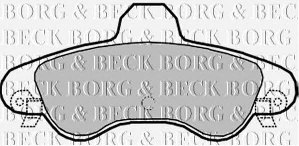 Borg & beck BBP1934 Klocki hamulcowe, zestaw BBP1934: Dobra cena w Polsce na 2407.PL - Kup Teraz!