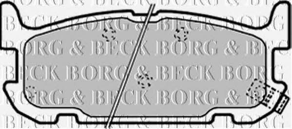 Borg & beck BBP1936 Klocki hamulcowe, zestaw BBP1936: Dobra cena w Polsce na 2407.PL - Kup Teraz!