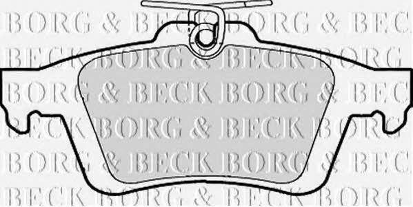 Borg & beck BBP1943 Brake Pad Set, disc brake BBP1943: Buy near me in Poland at 2407.PL - Good price!
