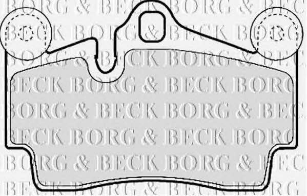 Borg & beck BBP1972 Klocki hamulcowe, zestaw BBP1972: Dobra cena w Polsce na 2407.PL - Kup Teraz!